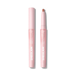 SHEGLAM Cloudline Blur lápiz delineador Niebla Matutina, empaque elegante para precisión diaria.
