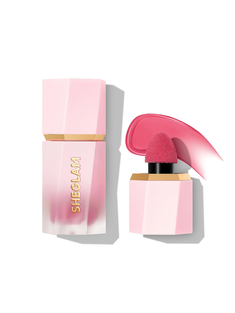 SHEGLAM Color Bloom con acabado matte para un rubor natural y duradero.