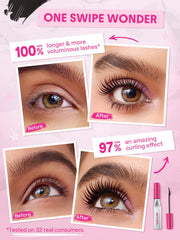Acabado en abanico para una apertura de mirada con Lashlighter