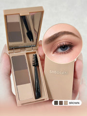 SHEGLAM paleta para cejas, polvo suave para rellenar con facilidad