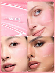 SHEGLAM rubor líquido rosa 007 envase compacto ideal para retoques en cualquier lugar.