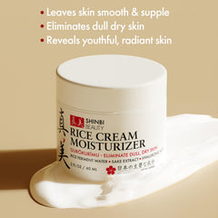 Shinbi Beauty extracto sake: exfolia suavemente y deja tono uniforme.