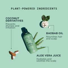 Sienna Naturals HAPI Shampoo hidratacion profunda para cabello seco y dañado