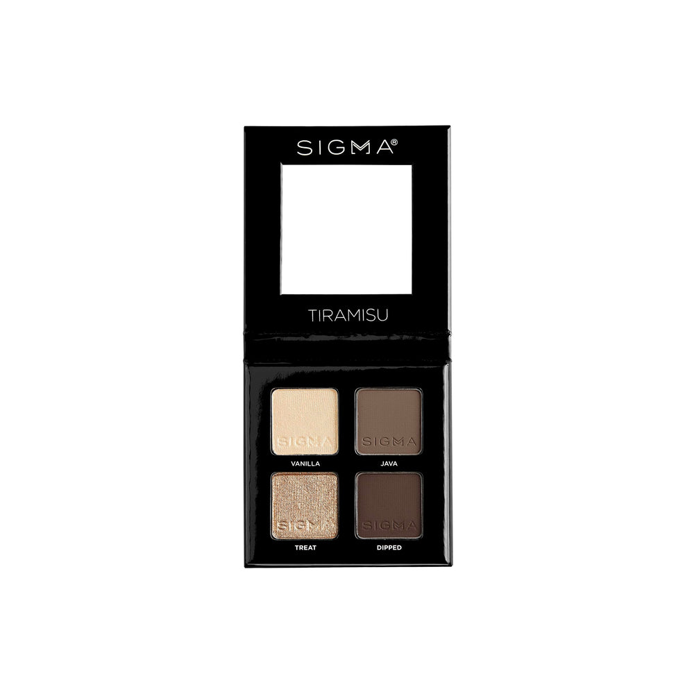 Sigma Beauty Paleta de 4 sombras mantequillosas para un look suave y duradero