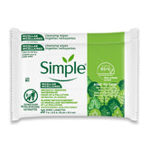 Simple Kind To Skin, toallitas micelares en paquete, limpieza suave para el rostro
