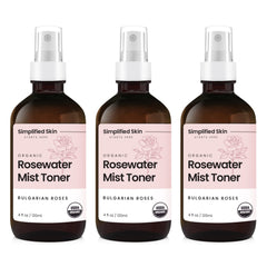 Simplified Skin agua de rosas para rostro, hidrata y refresca la piel