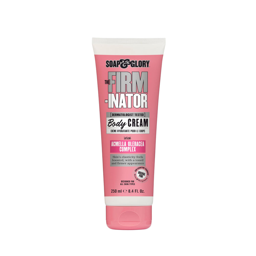 Soap & Glory The Firm-inator crema firmeza con Acmella para tono potencial.