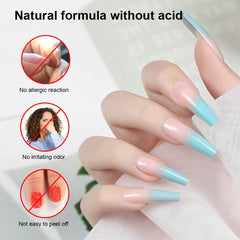 Sokgo compatibilidad con uñas acrílicas y geles para un look personalizado.
