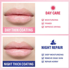 Sokgo mascarilla labial reparación de sequedad durante la noche.