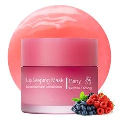 Sokgo mascarilla labial textura cremosa nocturna para hidratación profunda.