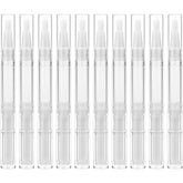 SOKOSEY bolígrafo para aceite de cutícula transparente 3ml, ideal para cuidado diario de uñas.