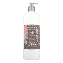 Soothing Touch loción corporal con pétalos de rosa para piel suave y nutrida