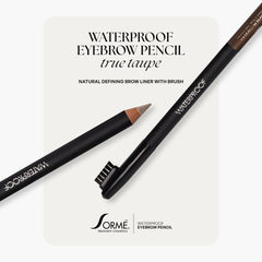 Brocha integrada de SORMÉ para difuminar y rellenar cejas con naturalidad.
