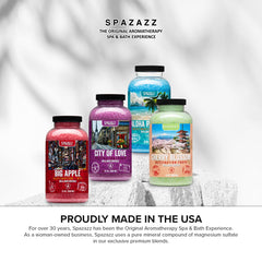 Spazazz Destinations Tokio cristales aromaterapia para relajación nocturna