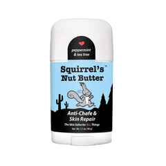 Anti Rozaduras Squirrel's Nut Butter stick menta arbol-de-te para entrenamiento.