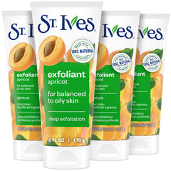 St. Ives exfoliante facial albaricoque, exfoliación suave para una piel limpia y luminosa