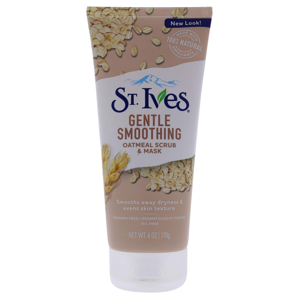 St. Ives exfoliante-mascarilla avena 6oz: exfolia suavemente y deja piel suave
