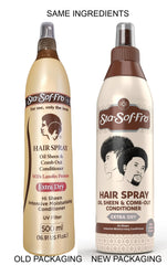 Sta-Sof-Fro presentación de tres, acondicionador para cabello y cuero cabelludo, uso diario.