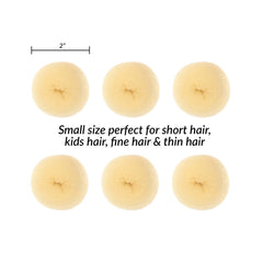 Styla Hair rosquilla ligera de espuma, diseño reutilizable para uso diario.