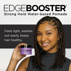 Style Factor Edge Booster: etiqueta que resalta fórmula natural y aceite de argán.
