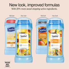Suave Mango Citrus barrita, fragancia fresca para revitalizar momentos
