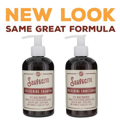 Suavecito Acondicionador Engrosante: botella, cabello más manejable.