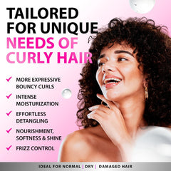 SUNATORIA para rizos, hidratación profunda para cabello con rizos y ondas.