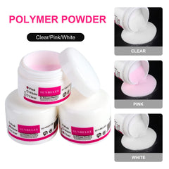 SUNBELEE polvo acrilico brillos 12 colores para crear efectos brillantes