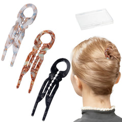 Sunolga horquillas para cabello, diseño serrado antideslizante para fijar peinados