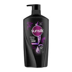 Sunsilk Brillo Negro Deslumbrante: botella ergonómica para brillo duradero