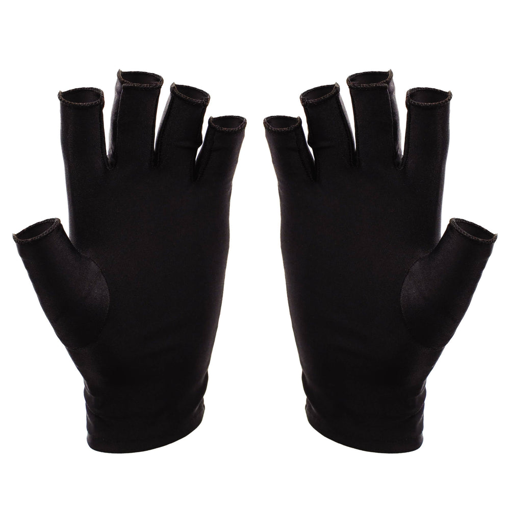 SUNUV guantes UV para manicura en gel protegen las manos durante la sesión.