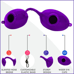 Super Sunnies uso en posición recta para bronceado cómodo y seguro.