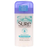 Sure Original desodorante sólido sin aroma, protección duradera para todo el día