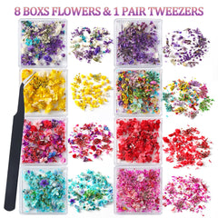 SUTOZMIWE pinzas curvas para colocar flores con precisión.