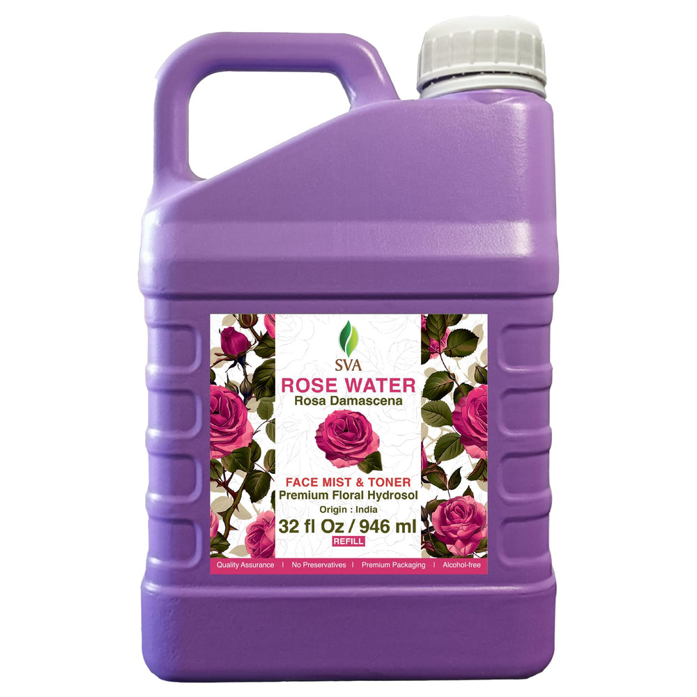 SVA Agua de Rosa: botella para hidratar la piel durante el día.