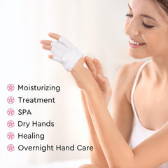 SWAKER guantes de algodón blancos sin dedos, ideales para usar el móvil sin perder sensibilidad.