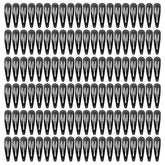 SWSTINLING pinzas negras con clip de presión antideslizante para cabello grueso.