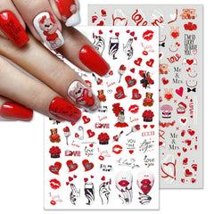 TailaiMei amor: motivos románticos para uñas elegantes