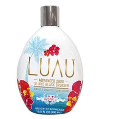 Tan Asz U Luau Advanced 200X bronceador, aplicación suave para piel bronceada en interiores