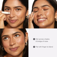 tarte sello de pecas falsas ideal para viajar