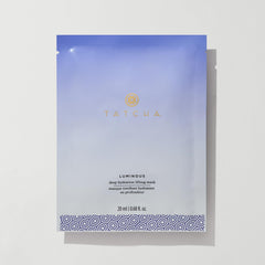 TATCHA mascarilla de hoja coco para hidratación rápida y luminosidad