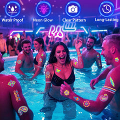 TATUWST tatuajes temporales de aplicación rápida con agua