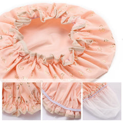 Gorro reutilizable Tbestmax, impermeable y lavable para múltiples duchas.