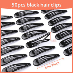 Teenitor broches negros con brillo suave para uso diario.