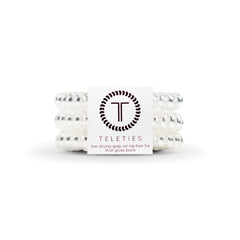 Teleties con bucle espiral, sujeción estable para cabello durante el día.