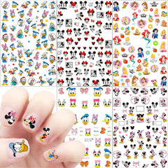 Temote: pegatinas para uñas con 5 hojas para decoración rápida.