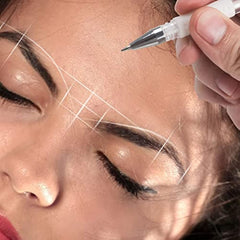TEONEI marcador cejas, líneas nítidas para diseño de cejas.