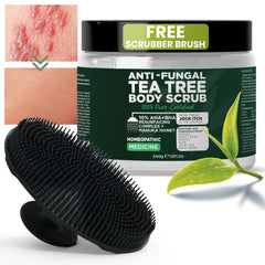 Terramed Just Think Comfort exfoliante corporal con aceite de árbol de té para piel suave