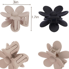 Tetizo clips de flores margarita son fáciles de usar durante el maquillaje.