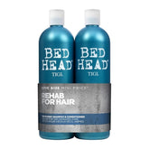 TIGI Bed Head Recovery Shampoo, botella frontal, hidratación profunda para cabello seco.